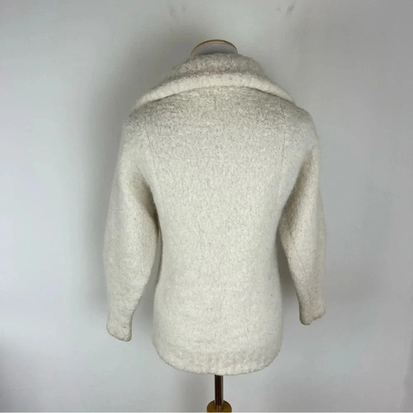 Artizia Wilfred Oversized Alpaca Cardigan Sweater Cream Size XXS - Picture 4 of 8